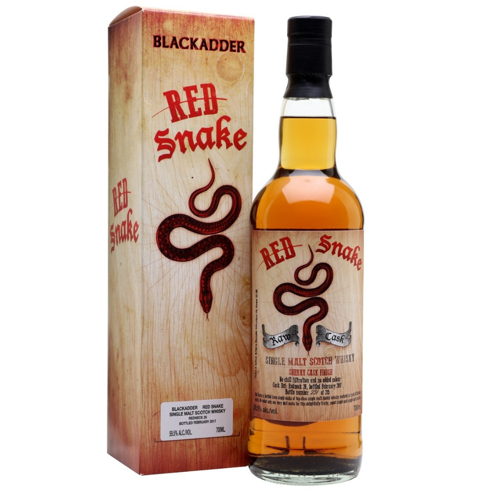 Односолодовый виски Blackadder Red Snake Single Malt Scotch (gift box)